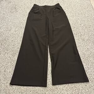 Halara Breezeful High Waisted Wide Leg Work Pants M Brown Office Classic Casual